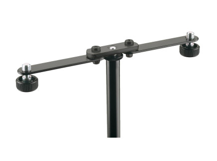K&M 23510 Microphone Bar (Black)