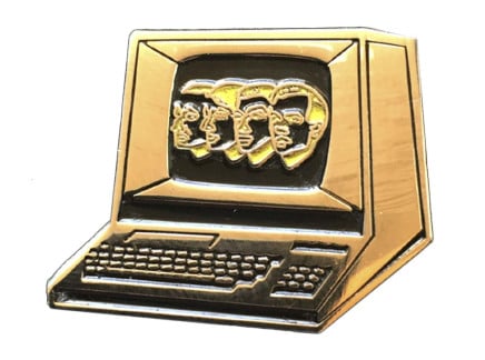 Khonka Klub Computerwelt Pin (Glow In The Dark)