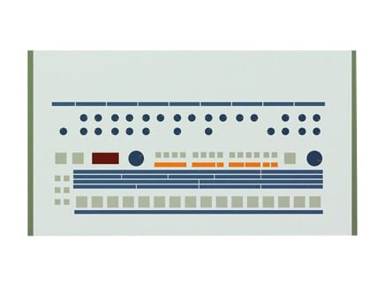 The Little Book of Synths Roland TR-909 Sticker