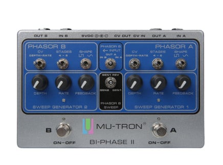 Mu-Tron Bi-Phase II Dual Phase Shifter Pedal