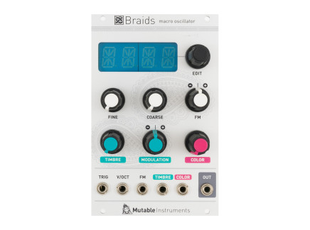 Mutable Instruments Braids Macro Oscillator [USED]