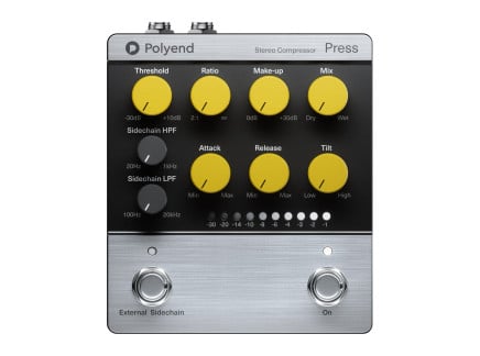 Polyend Press Stereo Compressor Pedal