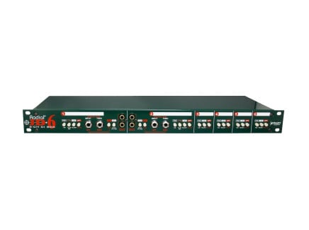 Radial Engineering JD6 Six-Channel Rackmount DI