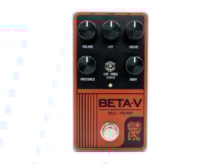 SolidGoldFX BETA-V Bass Preamp Pedal