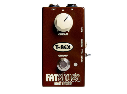 T-Rex Fat Shuga Boost + Reverb Pedal