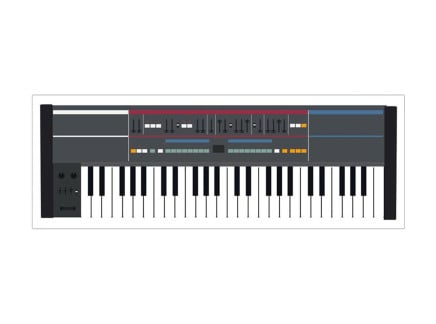 Little Book of Synths Roland Juno-106 Sticker