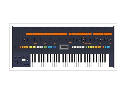 Little Book of Synths Roland Jupiter 8 Sticker