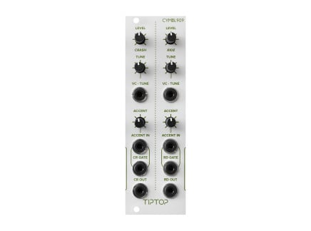 Tiptop Audio CYMBL909 Cymbals Drum Voice