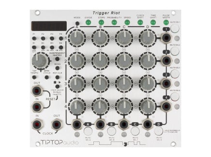 Tiptop Audio Trigger Riot Gate Sequencer (Silver) [USED]