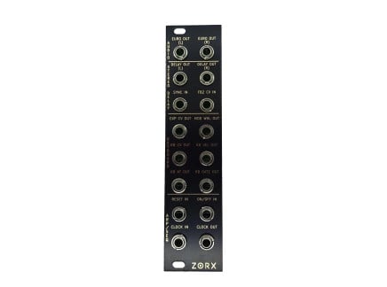 ZORX 3U Through Cable Routing Module