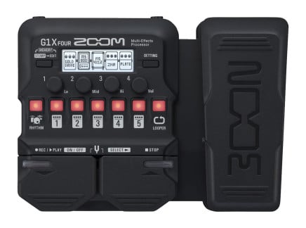 Zoom G1X FOUR Guitar MultiEffects Processor