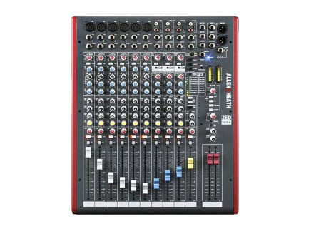 Allen & Heath ZED-12FX, top view