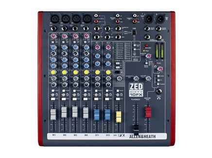 Allen & Heath ZED60-10FX, top view