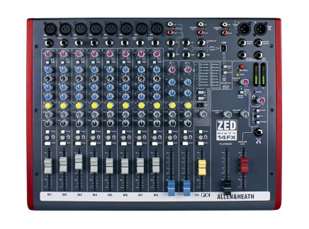 Allen & Heath ZED60-14FX, top view