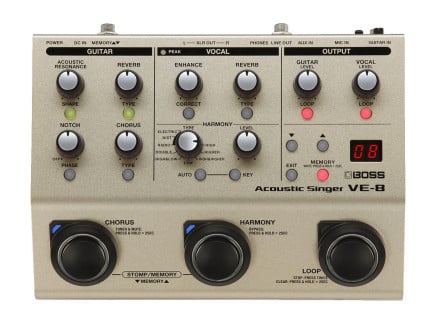 VE-8 Acoustic Singer Pedal