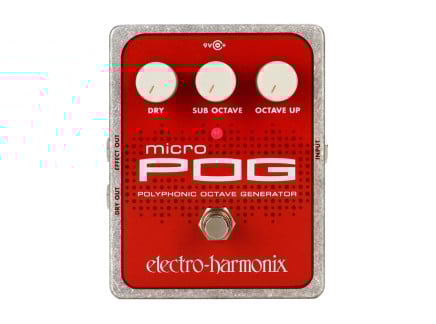 Micro POG Polyphonic Octave Generator Pedal
