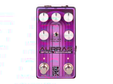 SolidGoldFX Aurras Optical Vibraphase Pedal
