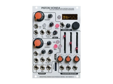 The Harvestman Industrial Music Electronics Piston Honda Mk III Wavetable Oscillator Eurorack Module