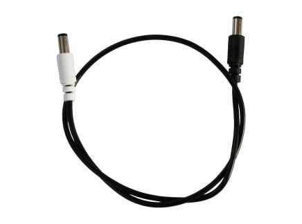 PPREV 2.1mm White Barrel Reverse Polarity Cable