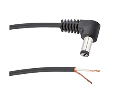 PP36-R 2.1mm Right Angle Barrel to Bare End - 36"