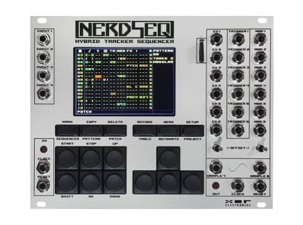 XOR NerdSEQ Eurorack Sequencer (Silver)