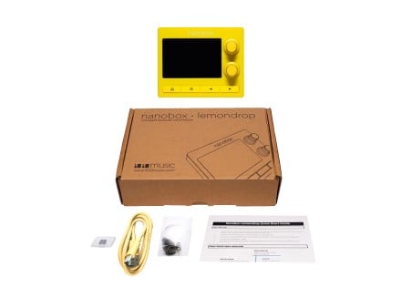 鍵盤楽器 1010music nanobox lemondrop 1010 Nanobox Lemondrop Granular Synthesizer