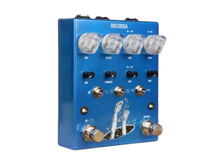 AC NOISE RICORDA グラニュラーループ、エフェクターペダル AC Noises Ricorda Stereo Granular Reverb Pedal