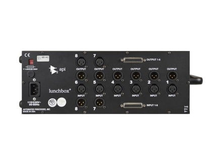 【美品】API 500-6B 6スロット・ランチボックス 6 Slot Lunchbox® - API: Automated Processes, Inc.