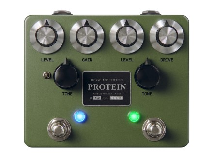 browne amplification protein パーフェクトクローン The Protein Dual Overdrive Pedal — Browne Amplification ギター