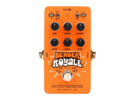 ギター db Design Lemon Fuzz EHX Bender Royale Germanium Fuzz Pedal (Orange)