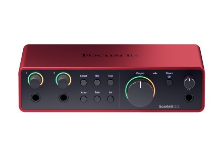 Focusrite Scarlett 2i2 Studio 4th Gen