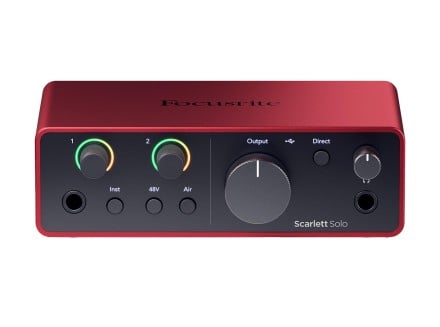 DTM・DAW Focusrite Scarlett Solo 4th Gen Focusrite Scarlett Solo 4th Gen Audio Interface