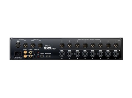 s*w様 メンテ済　Motu 896 Mk3 インターフェース MOTU 896MK3 Hybrid Audio Interface