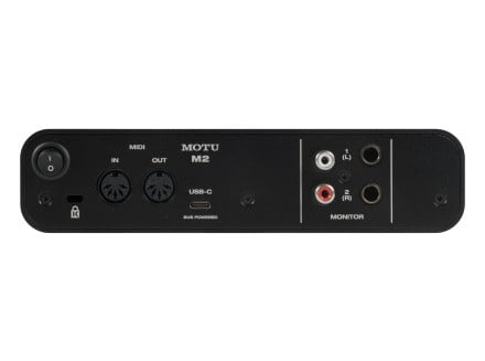 MOTU M2 USB-C Audio Interface