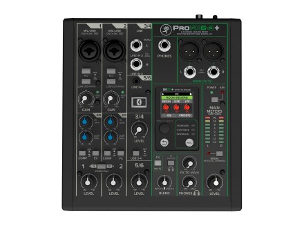 Mackie ProFX6v3+ 6-Channel Mixer