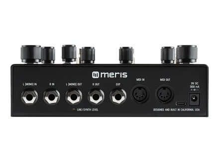 ギター Meris ENZO X Merisより、多種多様なエフェクトを生むペダル型のポリフォニック
