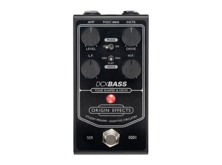 Origin DCX Bass Tone Shaper + Drive Pedal