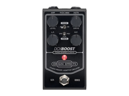 Origin DCX Boost Tone Shaper + Drive Pedal