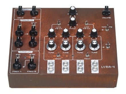 SOMA Lyra-4 Organismic Drone Synthesizer (Rust)
