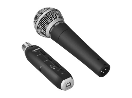 Shure SM58-X2u Dynamic Mic + USB Adapter