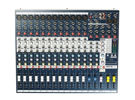 Soundcraft EFX12 12+2-Channel Mixer w/ Effects