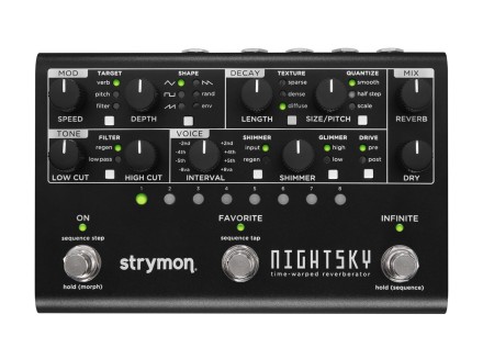 ギター strymon nightsky Amazon.com: Strymon NightSky Reverberator Pedal : Musical Instruments