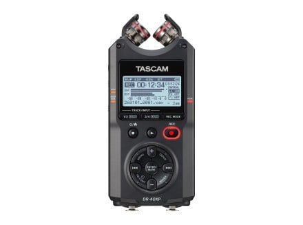 TASCAM DR-40XP 32-Bit Float Field Recorder