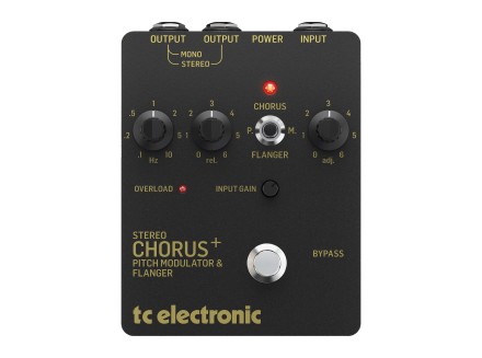 Review: Gold SCF Electronic TC GOLDギター　エフェクター　コーラス SCF ELECTRONIC TC Stereo Guitar Premier - Flanger Chorus ギター