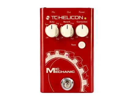【動作確認済】TC HELICON Mic Mechanic 2アダプター付 TC Helicon Mic Mechanic 2 Vocal Effects