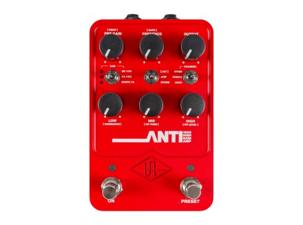 Universal Audio ANTI 1992 High Gain Amp Pedal Universal Audio ANTI 1992 High Gain Amp Pedal