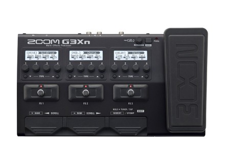 zoom エフェクター Zoom G3Xn Multieffect + Expression Pedal
