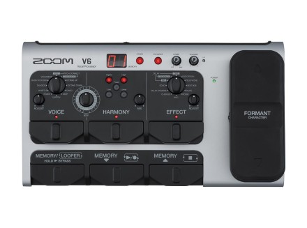 zoom V6 ボーカルエフェクター Amazon.co.jp: ZOOM ボーカルエフェクター ボイスチェンジャー V6-SP 配信機器・PA機器・レコーディング機器