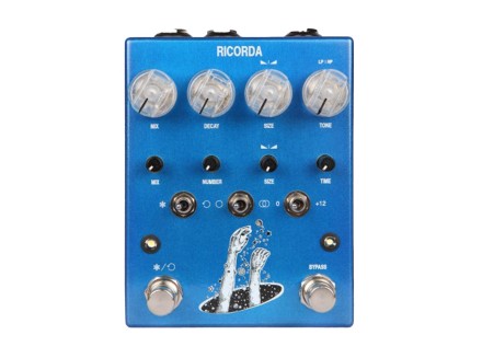 AC NOISE RICORDA グラニュラーループ、エフェクターペダル AC Noises Ricorda Stereo Granular Reverb Pedal