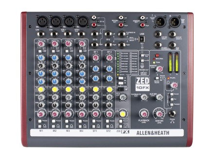 Allen & Heath ZED-10FX Compact Mixer w/ FX